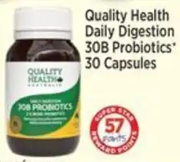 Star Discount Chemist Quality Health Daily Digestion 30B Probiotics 30 Capsules offer