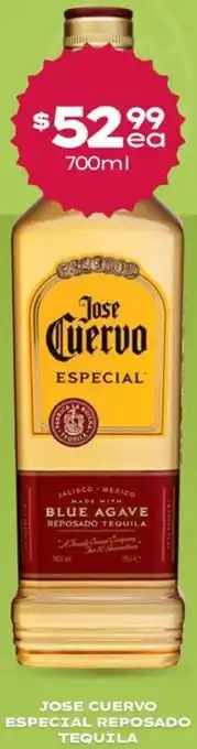 JOSE CUERVO ESPECIAL REPOSADO TEQUILA