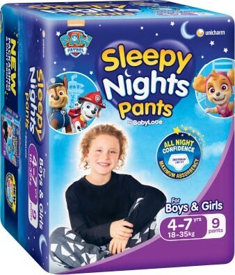 Coles BabyLove Sleepy Nights Pants 8 Pack-12 Pack offer