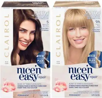 Coles Clairol Niceu2019N Easy Hair Colour Repair 1 Pack offer