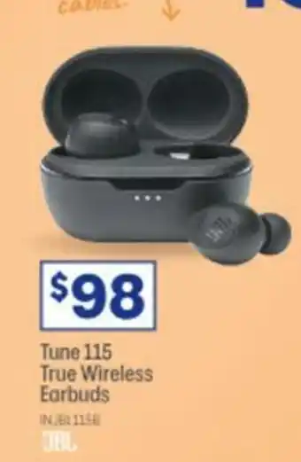 Officeworks Tune 115 True Wireless Earbuds offer