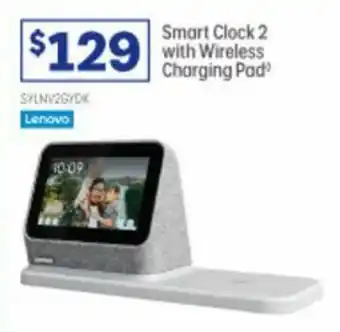 Officeworks Smart Clock 2 Wireless Charging Pad offer