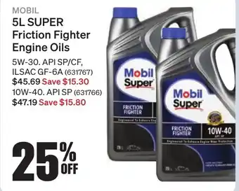 SuperCheap Auto 5L SUPER Friction Fighter Engine Oils offer