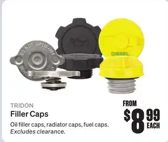 SuperCheap Auto Filler Caps offer