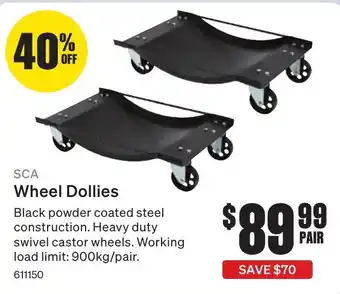 SuperCheap Auto Wheel Dollies offer