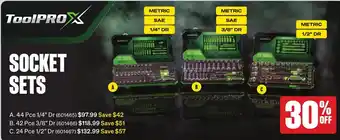 SuperCheap Auto SOCKET SETS offer