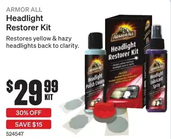SuperCheap Auto Headlight Restorer Kit offer