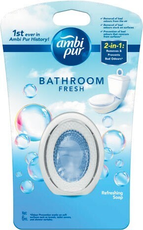Coles Ambi Pur Bathroom Fresh Air Freshener 6mL offer