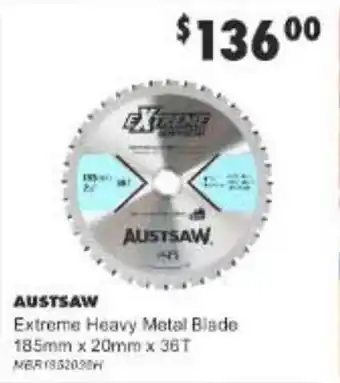 Extreme Heavy Metal Blade 185mm x 20mm x 36T
