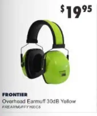 United Tools Overhead Earmuff 30dB Yellow offer