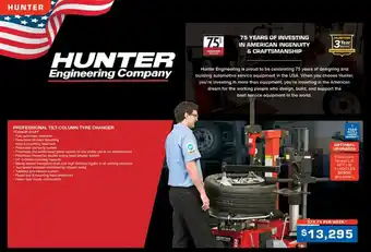 Burson Auto Parts PROFESSIONAL TILT-COLUMN TYRE CHANGER offer