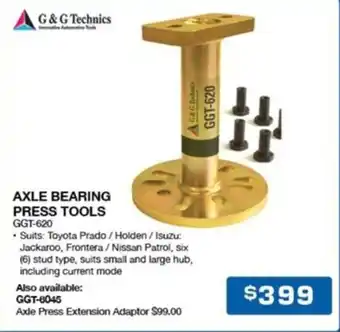 Burson Auto Parts AXLE BEARING PRESS TOOLS offer