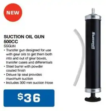SUCTION OIL GUN 500CC