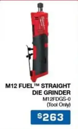 M12 FUEL™ STRAIGHT DIE GRINDER