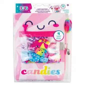 Target 3C4G Candy Plush Pocket Locking Journal offer