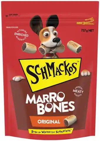 IGA Schmackos Marro Bones Original 737g offer