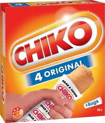 IGA Chiko Original Rolls 4 Pack offer