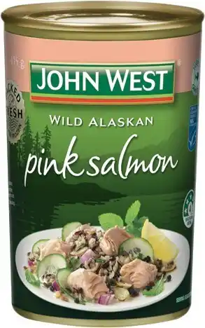 IGA John West Wild Alaskan Pink Salmon 415g offer