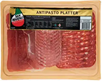 IGA San Marino Continental Antipasto Platter 220g offer