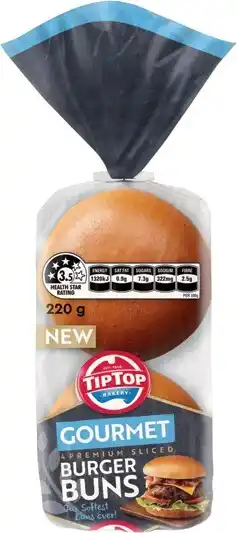 IGA Tip Top Gourmet or Potato Burger Buns 4 Pack offer