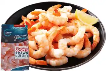 IGA Global Seafoods Cooked Tail On Prawn 500g offer