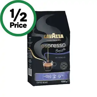 Woolworths Lavazza Barista Coffee Beans 1 kg offer