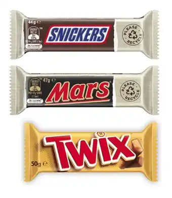 Coles Mars Chocolate Bar 35g-56g offer