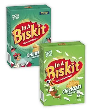 Coles In A Biskit Crackers 160g offer