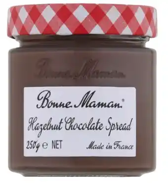 Coles Bonne Maman Hazelnut Chocolate Spread 250g offer