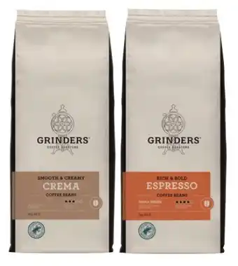 Coles Grinders Coffee Beans 1kg offer