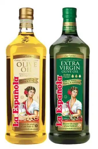 Coles La Española Olive Oil 1 Litre offer