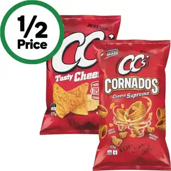 Woolworths CC’s or Cornados 110-175g offer