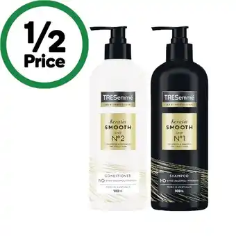 Woolworths TRESemmé Shampoo or Conditioner 500ml offer