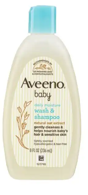 Coles Aveeno Baby Wash & Shampoo 236mL offer