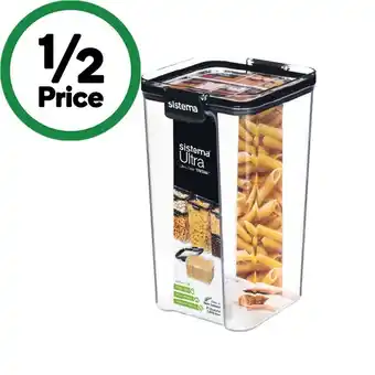 Woolworths Sistema Ultra Tritan 1.3 Litre offer