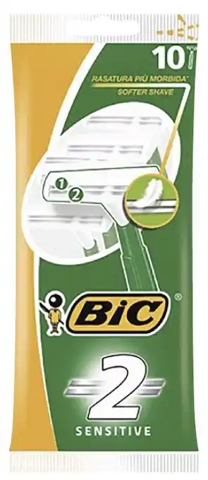 Coles Bic Easy 2 Sensitive Disposable Razors 10 Pack offer