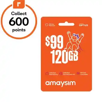 Woolworths amaysim $99 Starter Pack offer