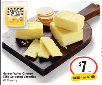 IGA Mersey Valley Cheese 235g offer