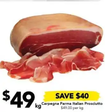 Drakes Carpegna Parma Italian Prosciutto offer