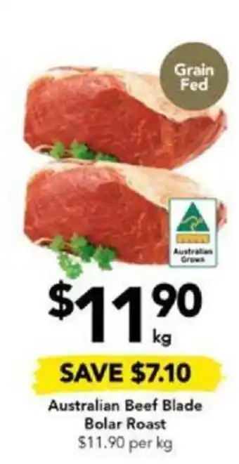 Drakes Australian Beef Blade Bolar Roast offer