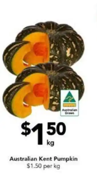 Drakes Australian Kent Pumpkin offer