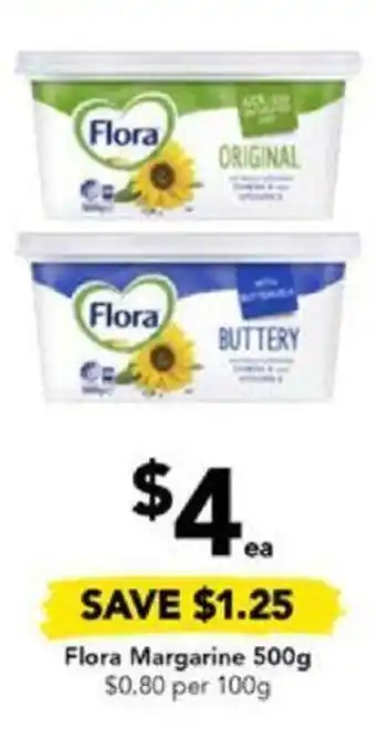 Drakes Flora Margarine 500g offer