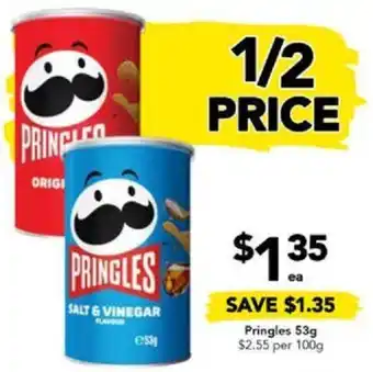 Drakes Pringles 53g offer