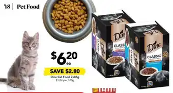 Drakes Dine Cat Food 7x85g offer