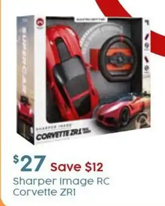 Target Sharper Image RC Corvette ZR1 offer