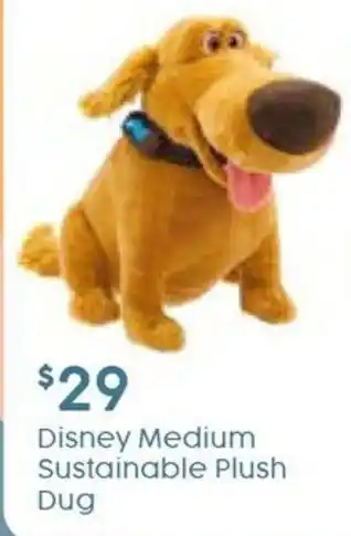 Target Disney Medium Sustainable Plush Dug offer
