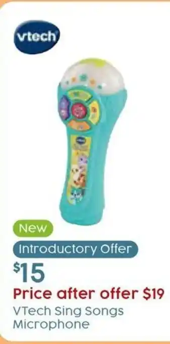 Target VTech Sing Songs Microphone offer