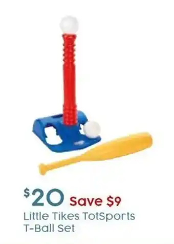 Target Little Tikes TotSports T-Ball Set offer