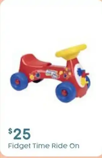 Fidget Time Ride On