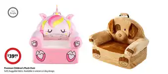 Premium Children's Plush Chair